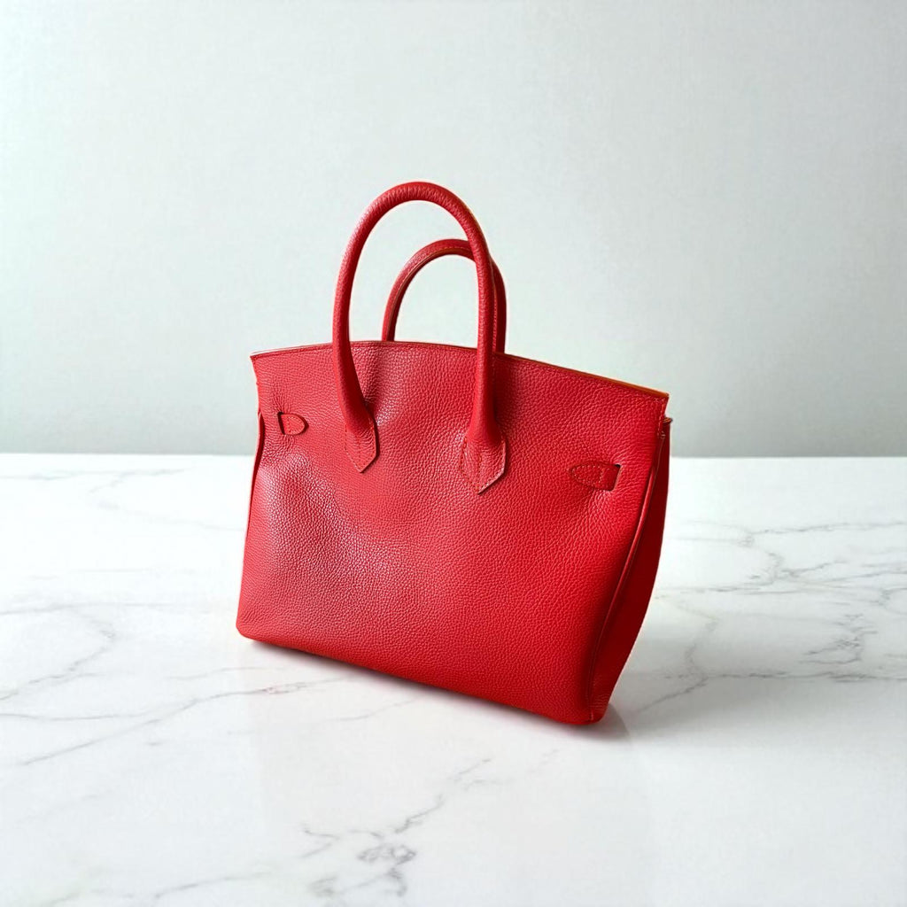 Borsa in Pelle Elisa Rossa