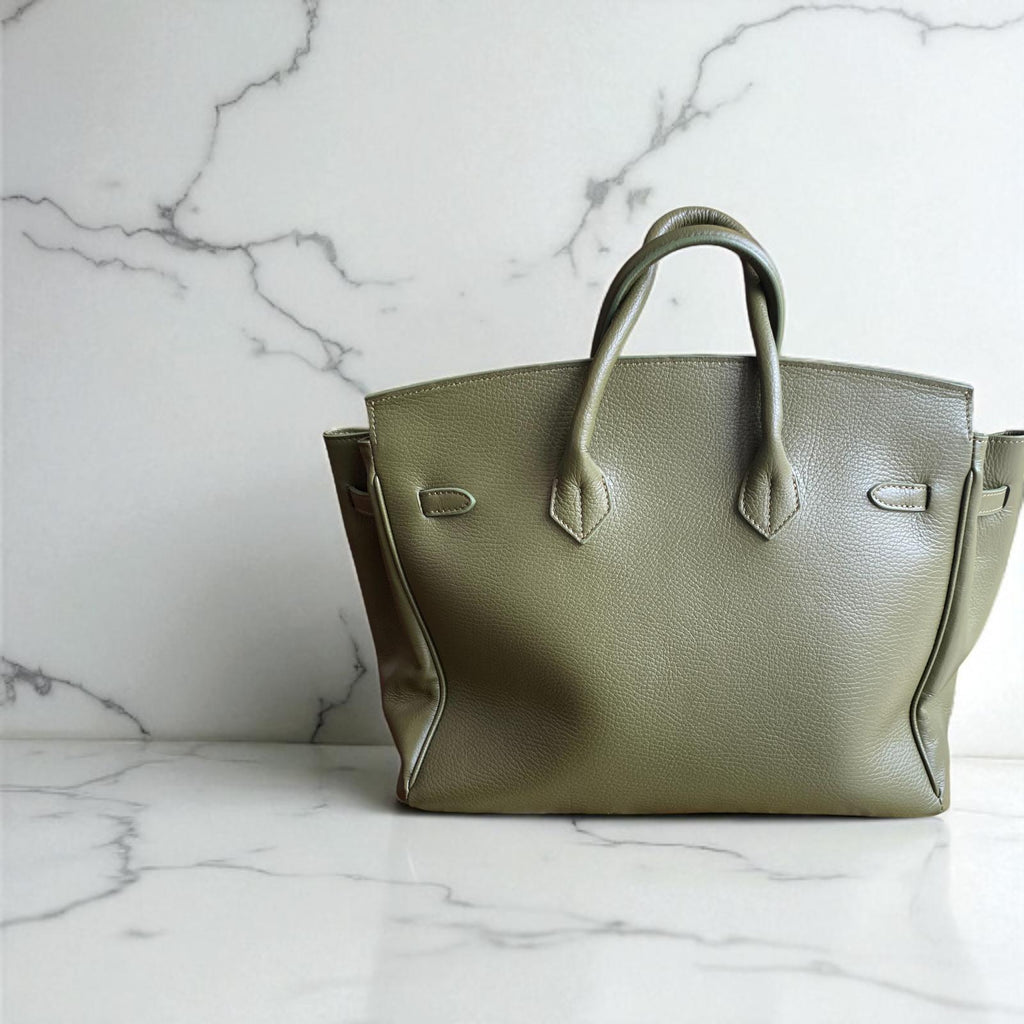 Borsa in Pelle Elisa Verde